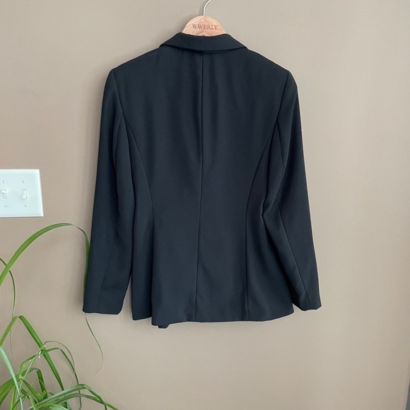 The J. Peterman Wrap Blazer Black‎ Size 4 - Picture 6 of 6